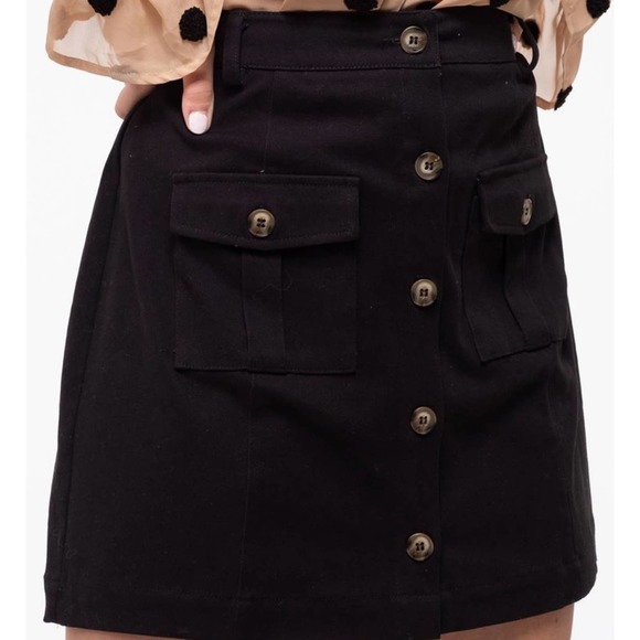 0012 NWT High Waisted School Girl Mini Skirt - Picture 2 of 10
